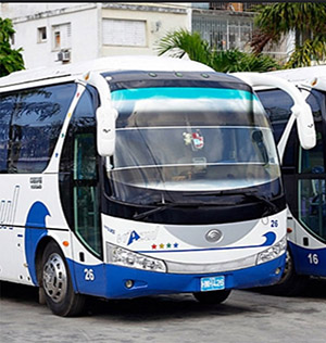 Recorriendo Cuba en Autobus