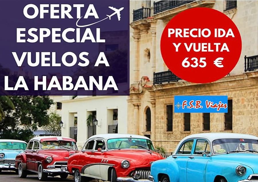 Oferta de vuelos a La Habana