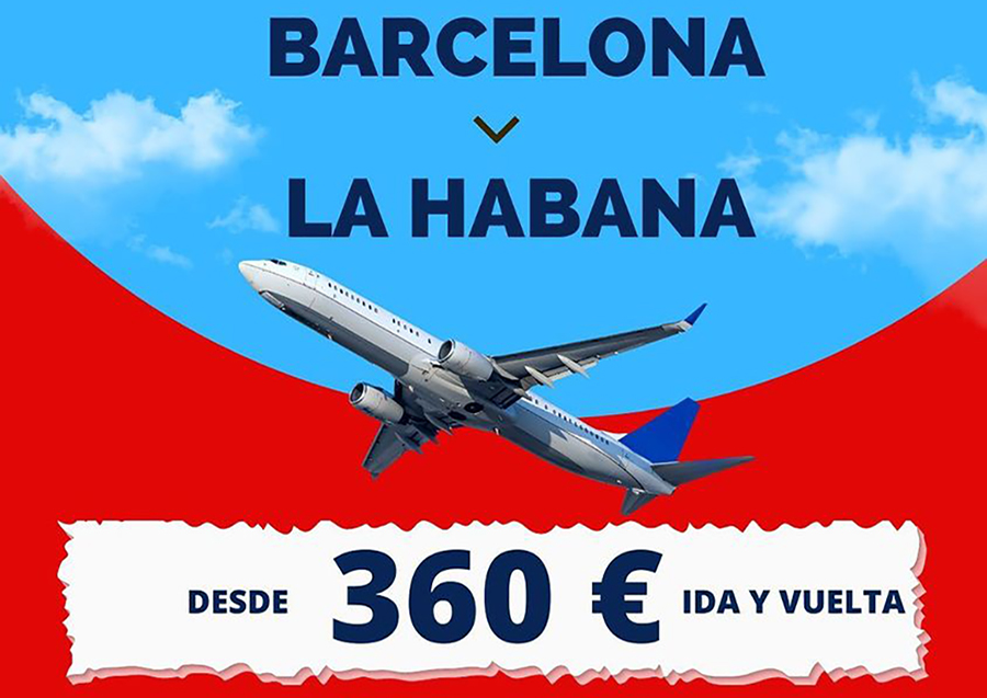 Vuelos Habana-Barcelona