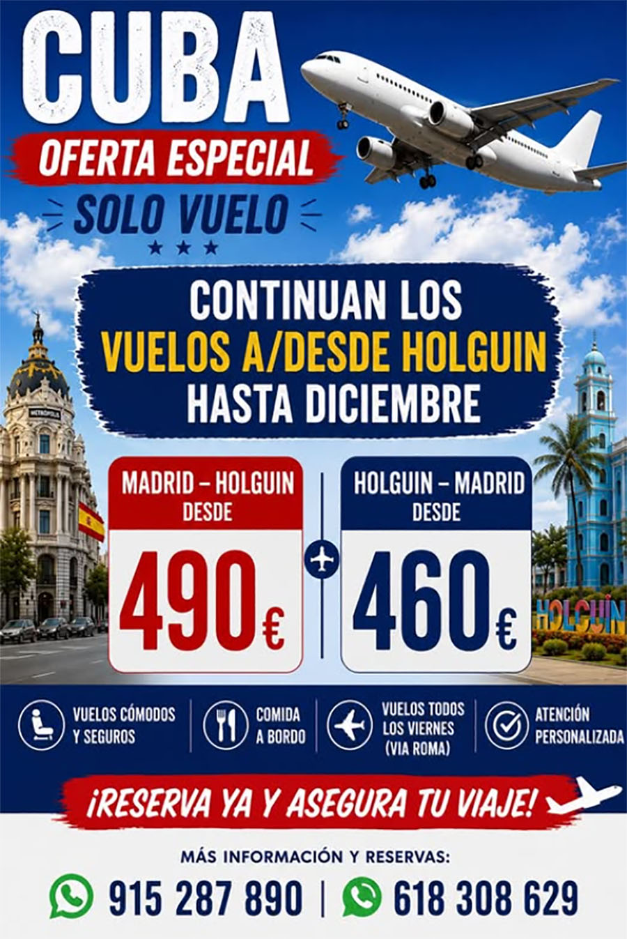 Vuelos a Cuba en 2026